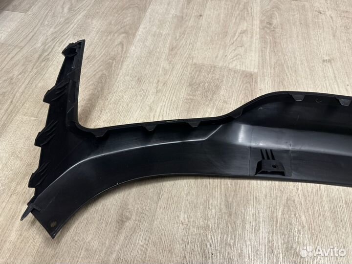 Юбка бампера задняя Hyundai Solaris 2 2017