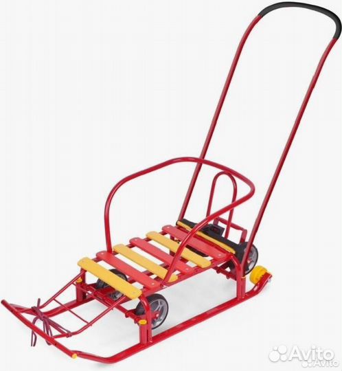 Санки на колесах