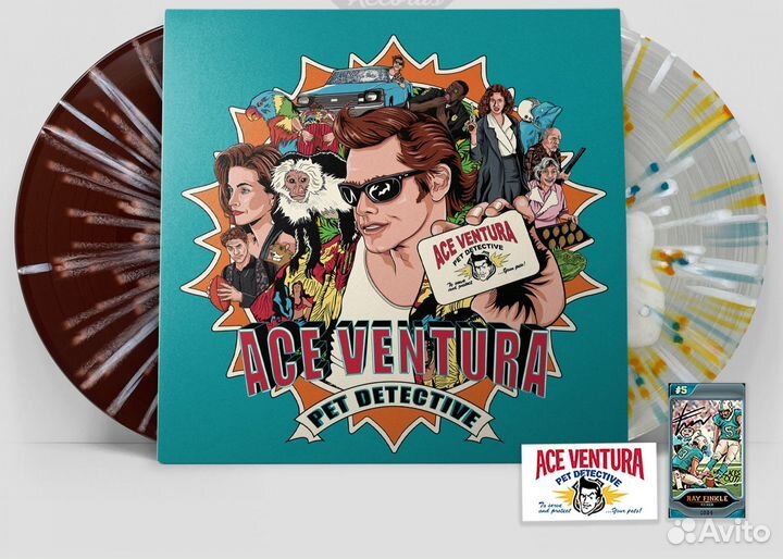 ACE ventura PET detective LP винил музыка фильма