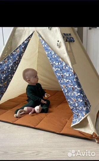 Палатка детская вигвам игровой домик для детей