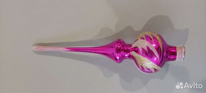 Елочные игрушки стекло