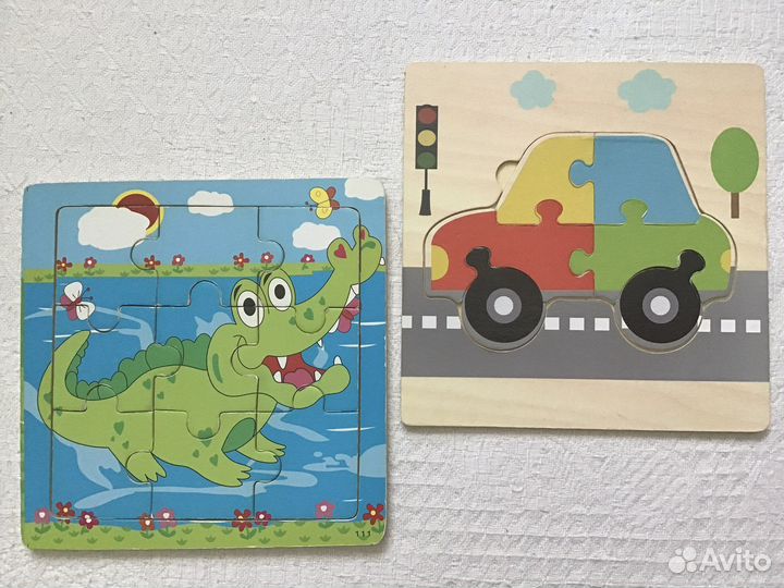 Пазлы для малышей набор (22 шт.) 2+