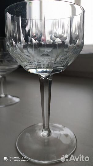 Хрустальные бокалы для шампанского СССР