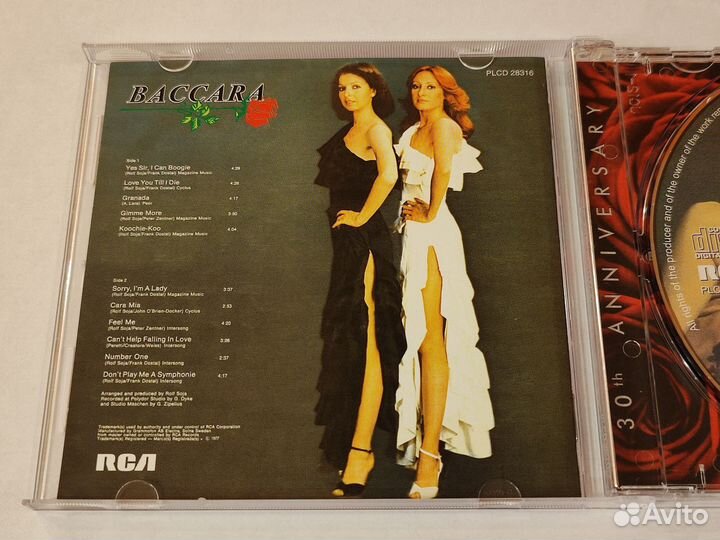 Cd Baccara - Baccara