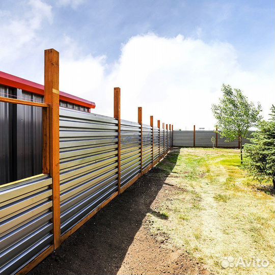 Забор из профнастила в Мамадыше
