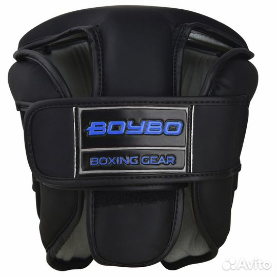 Шлем BoyBo B-series черно-синий (р. L)