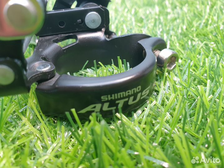 Передний переключатель Shimano Altus 3 скорости