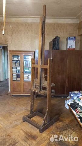 Мольберт для рисования антикварный с историей