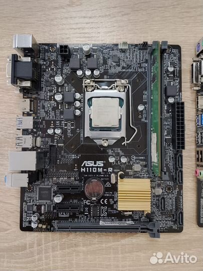Asus H110M-R + MSI H110M Pro-VD Plus