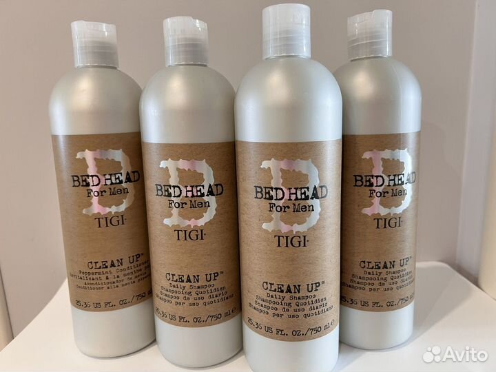 Tigi bed head шампунь и кондиционер мужские750мл