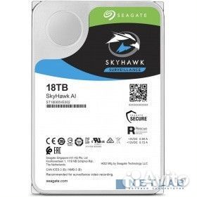 18TB Seagate SkyHawkAl (ST18000VE002) SATA 6 Гбит