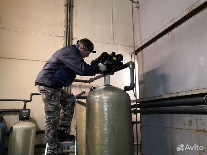 Промышленная система умягчения