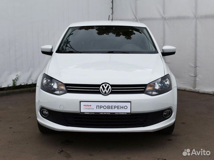 Volkswagen Polo 1.6 AT, 2015, 99 330 км