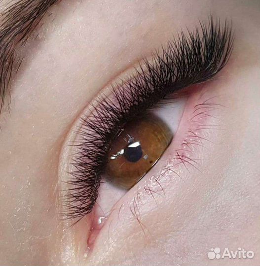 Наращивание ресниц на дому