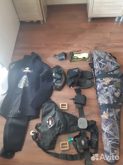 Комплект для подводной рыбалки/охоты