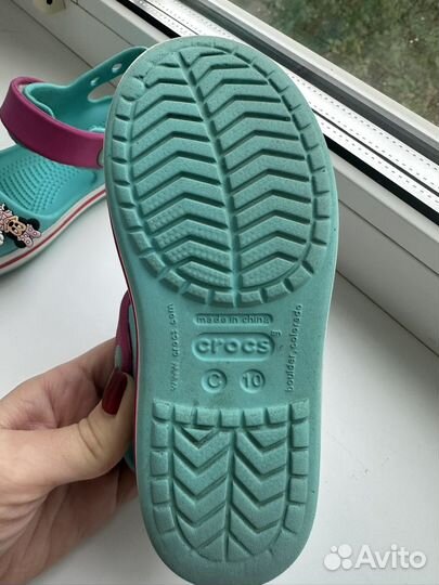 Crocs c10 для девочки