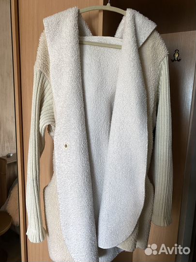 Пальто плюшевое женское