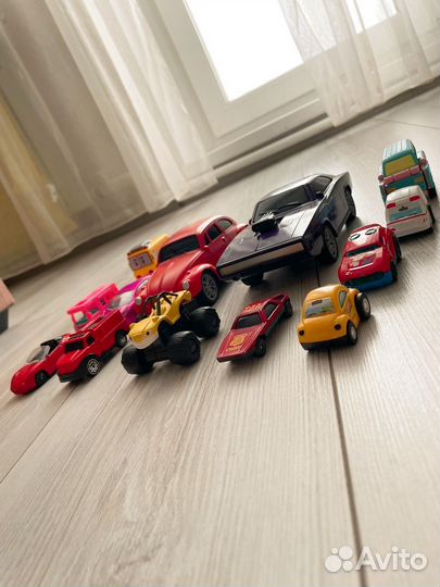 Набор машинок пакетом для мальчика 13 штук