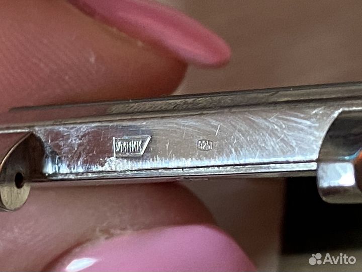 Часы qwill серебряные