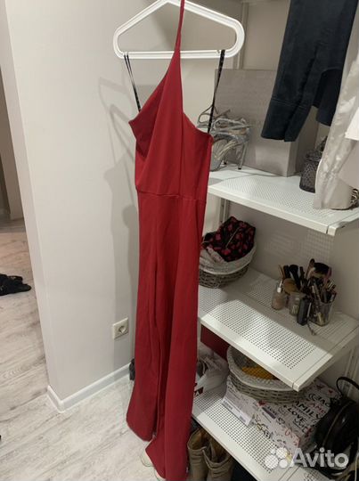 Новый Комбинезон Missguded красный палаццио