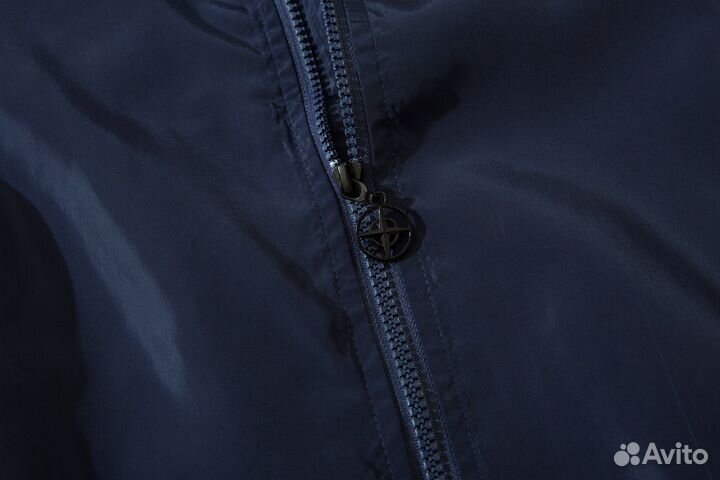 Stone island бомбер Синий