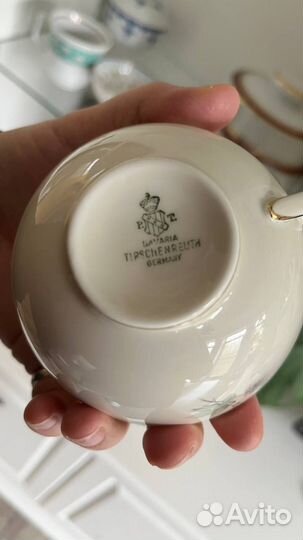 Чайное трио Tirschenreuth Bavaria