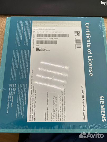 Программное обеспечение 6ES7822-1AA08-0YA5