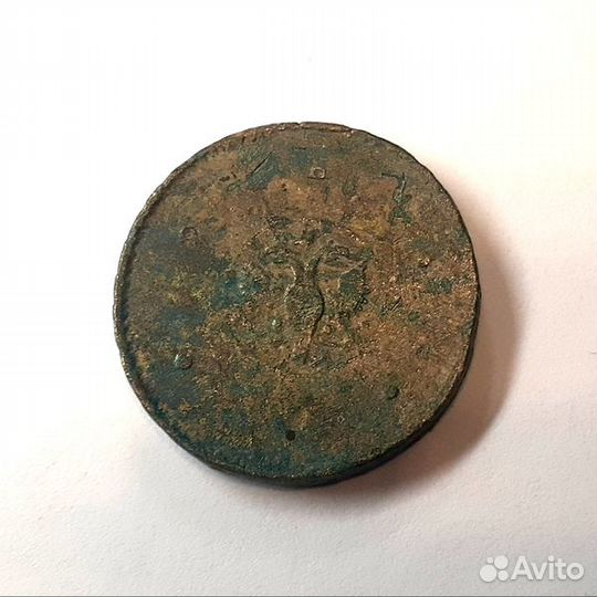 5 копеек 1724 г Крестовые. Петр 1. Хорошее состоян