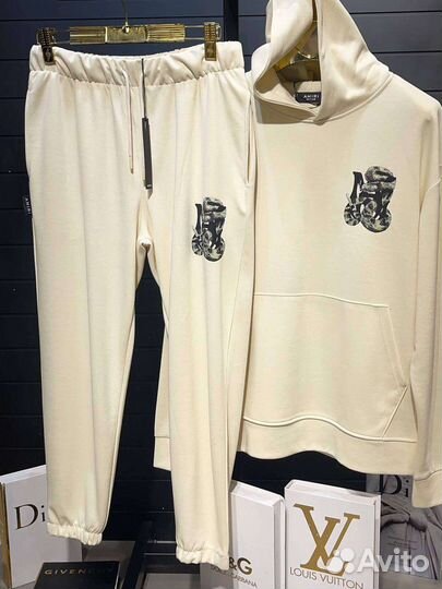 Спортивный костюм мужской оверсайз летний Amiri