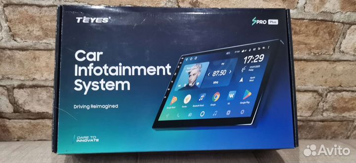 Штатная магнитола Teyes на Volkswagen polo