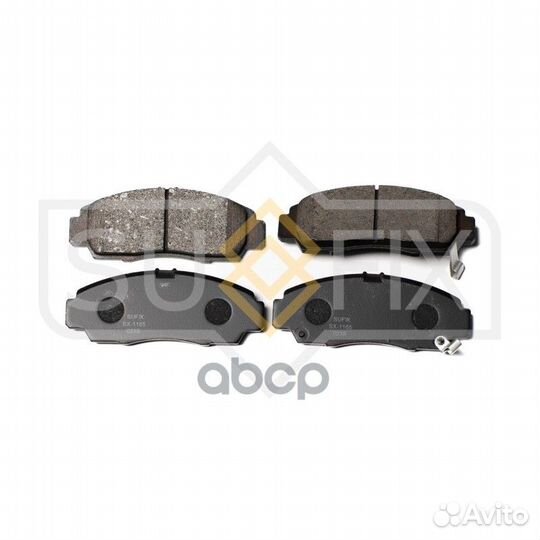 Колодки тормозные дисковые перед прав/лев S