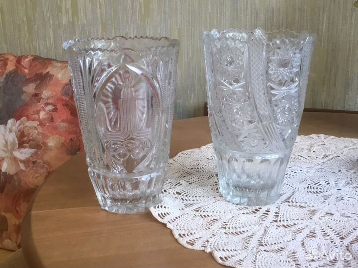 Хрустальная посуда советских времен