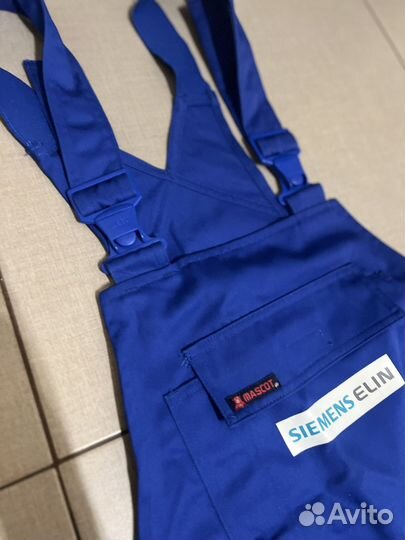 Рабочий мужской полукомбинезон Mascot