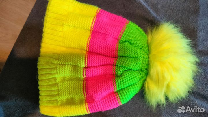 Шапка зимняя для девочки 50 52