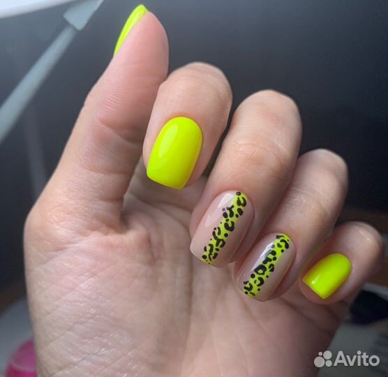 Покрытие гель-лак 1,5 часа, коррекция