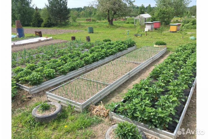 Грядки оцинкованные