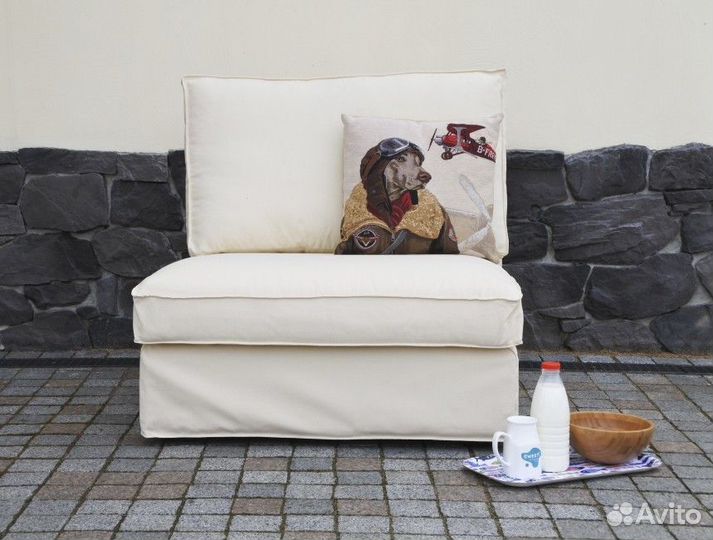 Новый чехол для кресла Кивик (икеа)