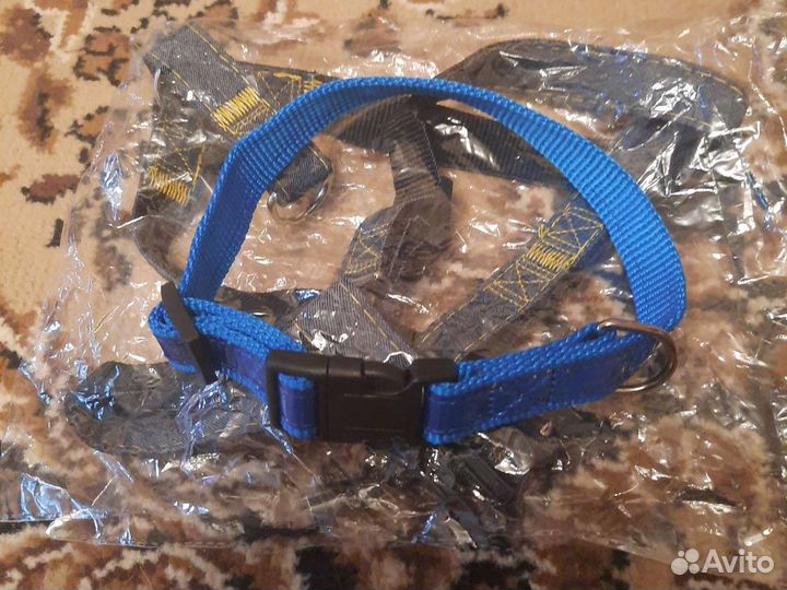 Шлейка для собак +ошейник