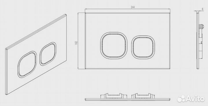 Инсталляция Welt Wasser 4в1 арт:10000013595