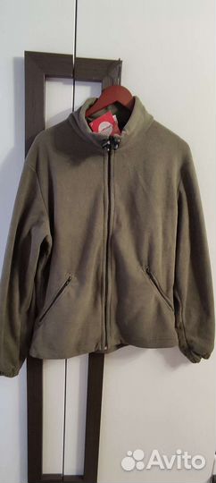 Куртка флисовая оливковая, 50/176 новая