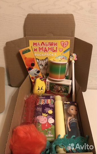 Подарочный набор для девочки и мальчика Игрушки