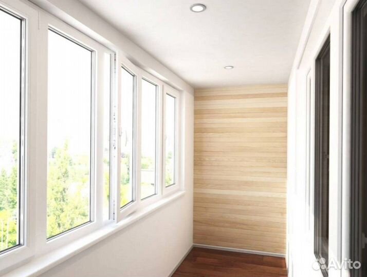 Окна на балкон