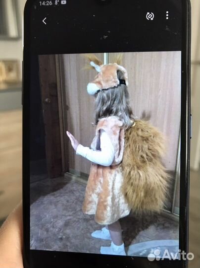 Костюм белочки