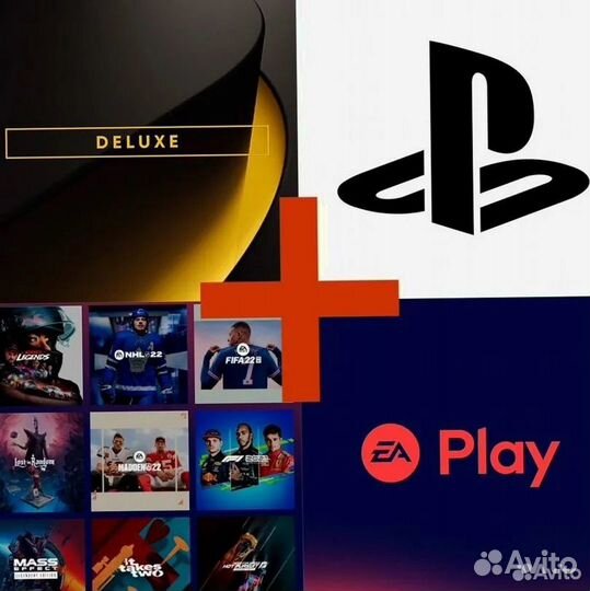 Подписка Ps Plus / Ea play 1-12 мес