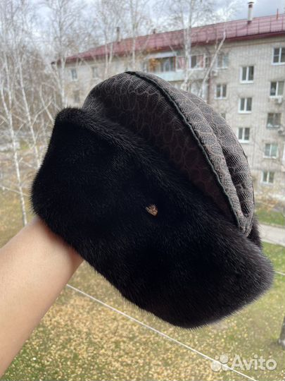 Шапка норковая 57-58 размер женская