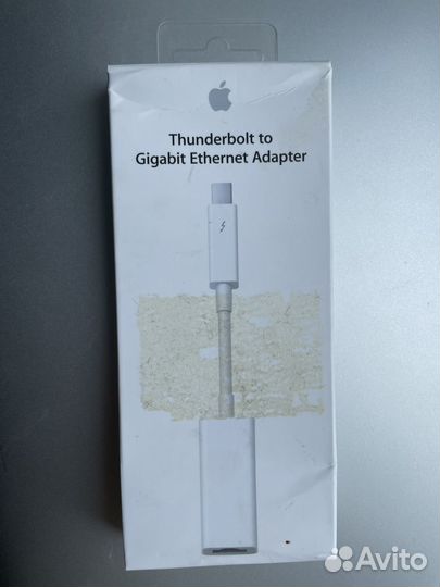 Адаптер Apple оригинал Thunderbolt Gigabit