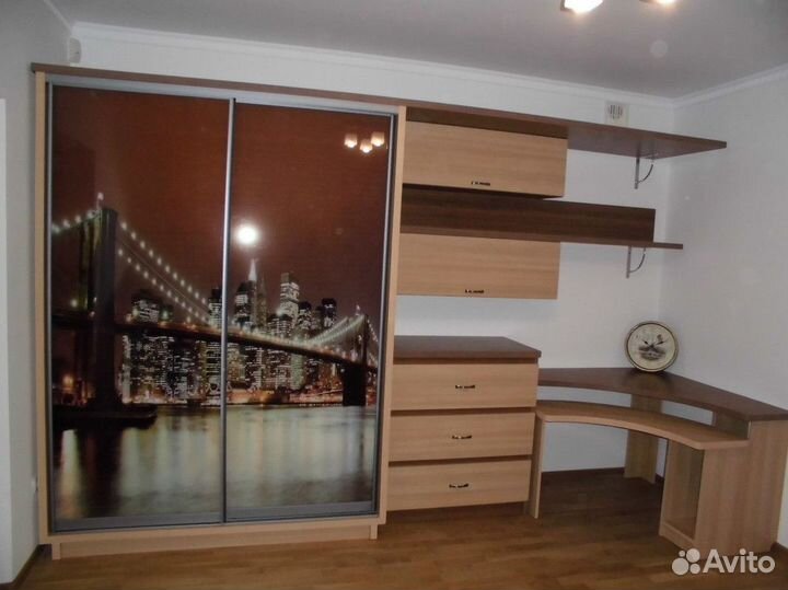 Шкаф купе с фотопечатью