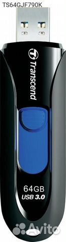 TS64GJF790K, USB накопитель Transcend JetFlash 790