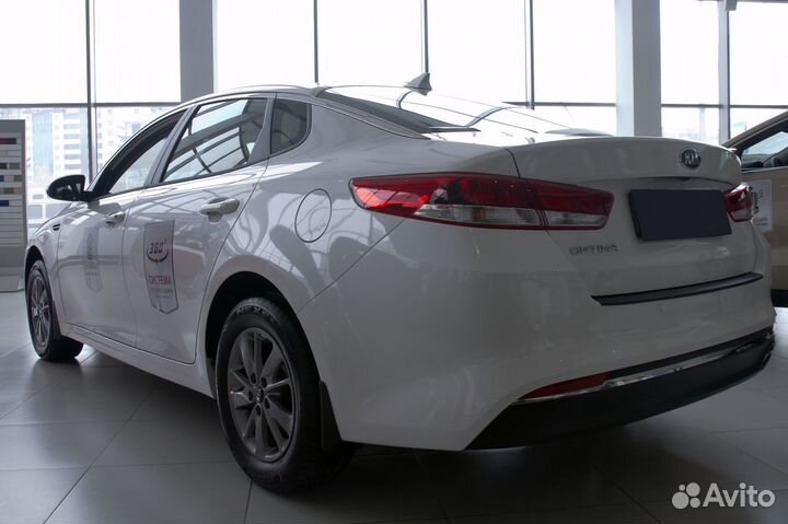 Накладка на бампер Kia Optima (15-20) RA