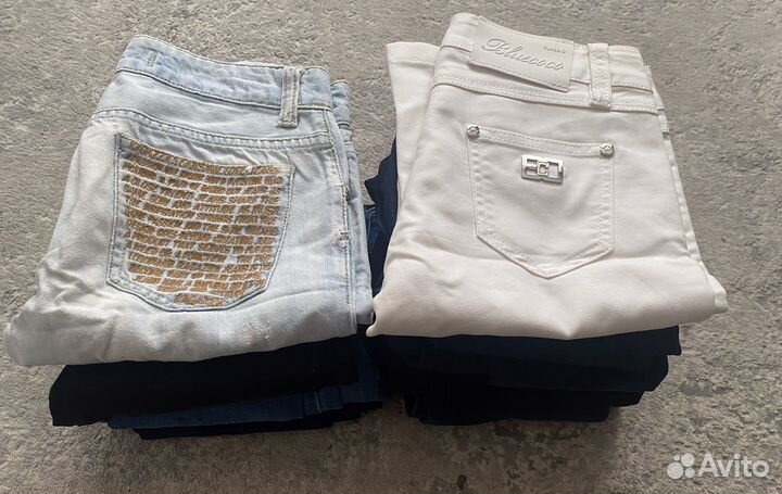 Джинсы пакетом р.25 цена за все